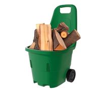 Art Plast - Chariot de jardin 43L Dim: 49 x 49 x 90 cm Polyvalent Chariot à déchets verts 2 Roues robustes Charge 60 kg