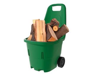Art Plast - Chariot de jardin 43L Dim: 49 x 49 x 90 cm Polyvalent Chariot à déchets verts 2 Roues robustes Charge 60 kg