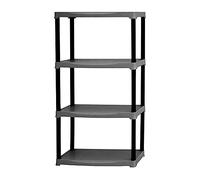 Art Plast - Étagère en plastique, noir, noir, T70/4