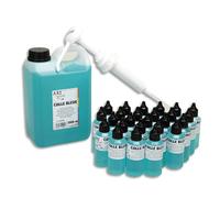 ART PLUS Kit colle Bleutée composé d'un jerrycan de 2 litres de colle Bleutée + 1pompe + 25 flacons 60ml