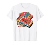 Art Pochettes Vintage Milieu du Siecle Phillumenie T-Shirt