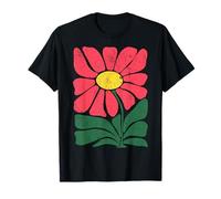 Art Populaire Floral rétro - Vintage Botanical Cheerful T-Shirt