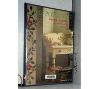 Art populaire: Roses anglaises à peindre soi-même