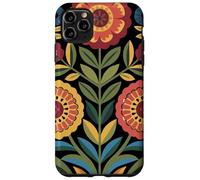 Art Populaire scandinave Fleurs Cottagecore Nature Top Coque pour iPhone 11 Pro Max