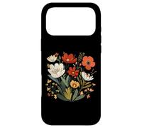 Art Populaire scandinave Fleurs Cottagecore Nature Top Coque pour iPhone 17 Pro Max