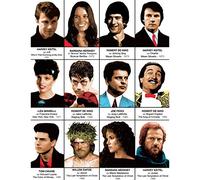 Art-Poster - Martin Scorsese characters - Olivier Bourdereau - Format : 50 x 70 cm