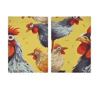 Art Poulet Peinture Passeport Titulaire de Carte de Voyage Housse de passeport PU Couverture de passeport Portefeuille Housse de passeport Housse de protection Passport Unisexe Protecteur de