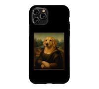 Art pour Chien Mona Lisa Golden Retriever Coque pour iPhone 11 Pro