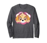 Art pour Chiot rétro Paw Patrol Skye Rescue pour Fille, Power Adventure Manche Longue