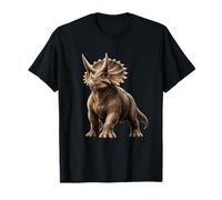 Art préhistorique réaliste des Dinosaures Triceratops T-Shirt