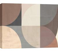 ART PRINT CAFE' - Tableau abstrait minimal - impression sur toile - Sandro Nava - Mokka Magic - 120 x 90 cm