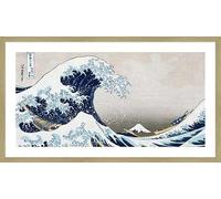 ART PRINT CAFE' Tableau de Hokusai, La grande vague de Kanagawa