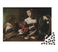 Art Puzzle 1000 Pièces, Michelangelo Caravaggio Puzzles en Bois, Peintures De Renommée Mondiale Puzzle pour Adolescents Et Adultes, Musée Puzzles