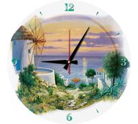 ART PUZZLE Puzzle Horloge soirée sur la mer Égée 570 pièces (cadre inclus)