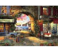 ART PUZZLE Puzzle Restaurant sur la côte 1000 pièces