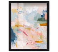 Art Remedy Cotton Candy Sky IV Décoration murale avec cadre noir 40,6 x 50,8 cm