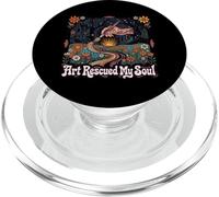 Art Rescued My Soul Artiste Religieux PopSockets PopGrip pour MagSafe