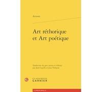 Art réthorique et Art poétique