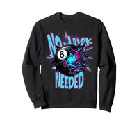 Art rétro à Huit Boules craquelées Galaxie Espace Streetwear Art Sweatshirt