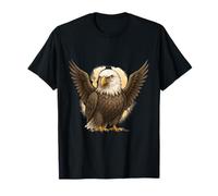 Art rétro Aigle majestueux Fort T-Shirt