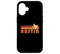 Art rétro Austin Texas Vintage années 70 Sunset Silhouette Art Coque pour iPhone 16