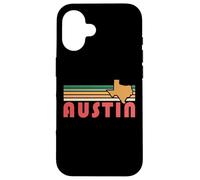 Art rétro Austin Texas Vintage années 70 Sunset Silhouette Art Coque pour iPhone 16