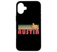 Art rétro Austin Texas Vintage années 70 Sunset Silhouette Art Coque pour iPhone 16 Plus