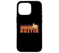 Art rétro Austin Texas Vintage années 70 Sunset Silhouette Art Coque pour iPhone 16 Pro