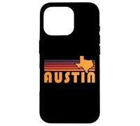 Art rétro Austin Texas Vintage années 70 Sunset Silhouette Art Coque pour iPhone 16 Pro