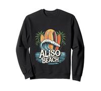 Art rétro de South Laguna South County of Orange Surfboards Sweatshirt