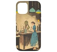 Art rétro - Illustration Vintage Pulp Sci-FI Coque pour iPhone 12/12 Pro