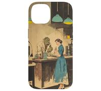 Art rétro - Illustration Vintage Pulp Sci-FI Coque pour iPhone 14