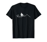 Art Run Mountain Line T-Shirt