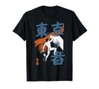 Art rupestre de Tokyo Climbing Adventure T-Shirt
