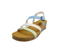 ART Sandales bleu clair / vert pastel / blanc, Taille 36