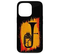 Art Saxhorn Alto Super ou Tenor Horn pour Équipe Brass Band Coque pour iPhone 13 Pro
