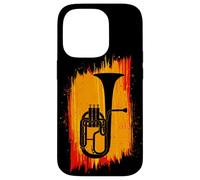Art Saxhorn Alto Super ou Tenor Horn pour Équipe Brass Band Coque pour iPhone 14 Pro