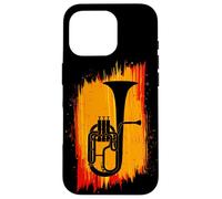 Art Saxhorn Alto Super ou Tenor Horn pour Équipe Brass Band Coque pour iPhone 16 Pro