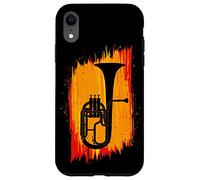Art Saxhorn Alto Super ou Tenor Horn pour Équipe Brass Band Coque pour iPhone XR