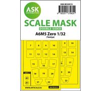 Art Scale Kit 200-M32015 - 1:3 2 A6M5 Zero Double-Sided Express Masques pour