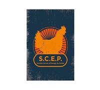 Art SCEP OSS 117 Poster sur toile pour décoration de salon, chambre à coucher, sans cadre : 30 x 45 cm