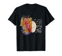 Art Science Cerveau Créativité Steam Artiste Professeur Design T-Shirt