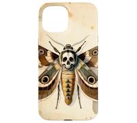 Art Scientifique entomologie Vintage de la tête de la Mort Hawkmoth Coque pour iPhone 15