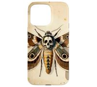 Art Scientifique entomologie Vintage de la tête de la Mort Hawkmoth Coque pour iPhone 15 Pro Max