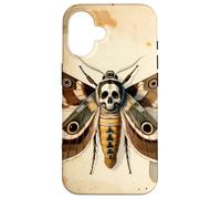 Art Scientifique entomologie Vintage de la tête de la Mort Hawkmoth Coque pour iPhone 16
