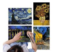 Art Scratch Painting Kits | Graffiti Rainbow Paper Art Scratch Painting - Délicate Pen Tip Art Crafting Tool for School,Outdoor, from the Visual Art Party while you feel of ac ma