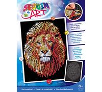 ART SEQUIN Kit Sequin à diamanter 34x25cm - Le Lion