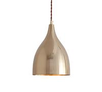 Art Single Head Chandelier,Brass and Glass Chandelier Ceiling Lamp,Gold Hanging Lamp for Kitchen Island