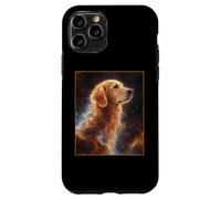 Art Spatial de la nébuleuse du Golden Retriever Coque pour iPhone 11 Pro