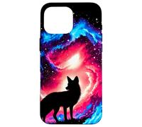 Art Spatial Graphique Cool Cosmic Fox Galaxy Coque pour iPhone 16 Pro Max